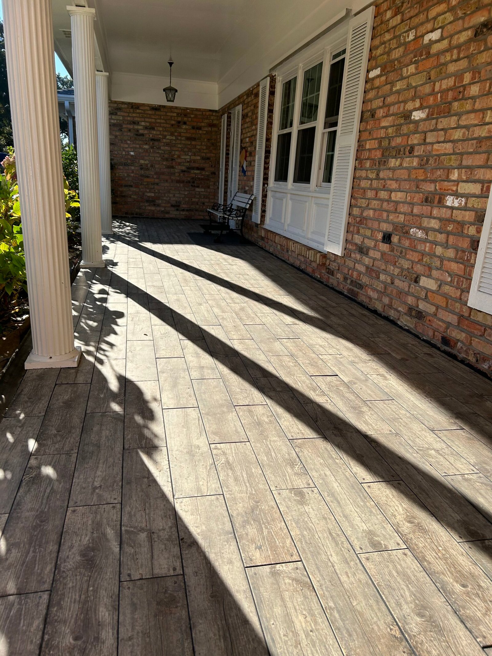 Decorative concrete work enhancing curb appeal and outdoor design